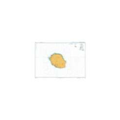 British Admiralty Nautical Chart 1497 La Reunion