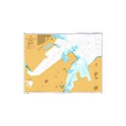 British Admiralty Nautical Chart 1506 Huangdao Qianwan and Haixi Wan