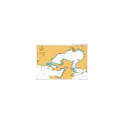 British Admiralty Nautical Chart 1513 Kolpos Elefsinas