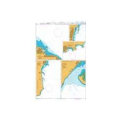 British Admiralty Nautical Chart 1515 Ports on the East Coast of Spain