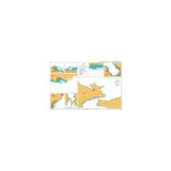 British Admiralty Nautical Chart 1526 Straits and Harbours in the Islands of Samos, Ikaria and Fournoi