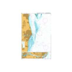 British Admiralty Nautical Chart 1535 Lowestoft and Approaches