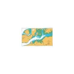 British Admiralty Nautical Chart 1549 River Shannon Rinealon Point to Shannon Airport including Foynes Harbour