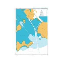 British Admiralty Nautical Chart 1557 Zhuhai Gang Gaolan Gangqu