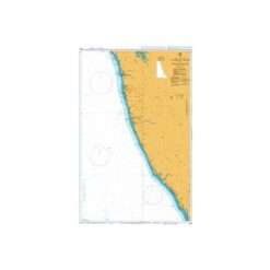 British Admiralty Nautical Chart 1564 Sacrifice Rock to Coondapoor