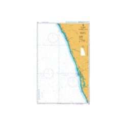 British Admiralty Nautical Chart 1565 Alleppey to Sacrifice Rock