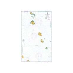 British Admiralty Nautical Chart 1576 Epi to Ile Mare