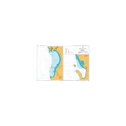 British Admiralty Nautical Chart 1590 Ports in Albania