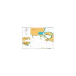 British Admiralty Nautical Chart 1598 Poros Megaron, Agios Theodhoroi and Elefsis