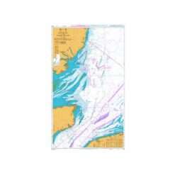 British Admiralty Nautical Chart 1610 Approaches to the Thames Estuary