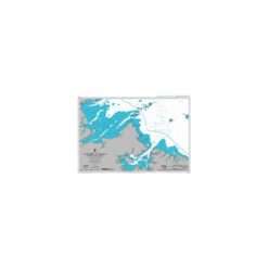 British Admiralty Nautical Chart 1649 Approaches to Sandakan including Labuk Bay
