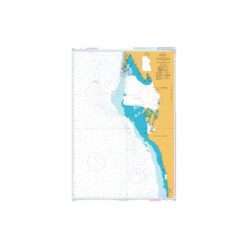British Admiralty Nautical Chart 1661 Nouadhibou to Nouakchott