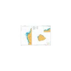 British Admiralty Nautical Chart 1691 Ascension Island