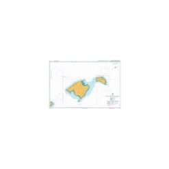 British Admiralty Nautical Chart 1703 Mallorca and Menorca