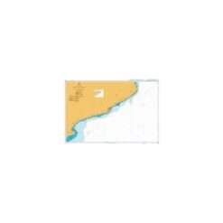 British Admiralty Nautical Chart 1704 Punta de la Bana to Islas Medas
