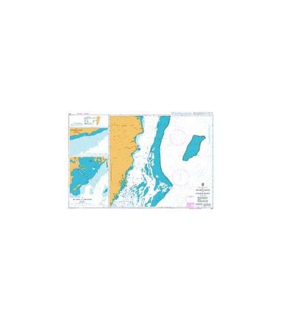 British Admiralty Nautical Chart 1797 Monkey River to Colson Point