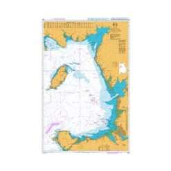 British Admiralty Nautical Chart 1826 Irish Sea Eastern Part