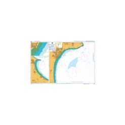 British Admiralty Nautical Chart 1882 Bridlington and Filey