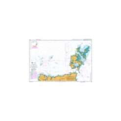 British Admiralty Nautical Chart 1954 Cape Wrath to Pentland Firth including The Orkney Islands