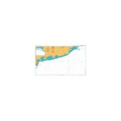 British Admiralty Nautical Chart 1962 Hong Kong to Shantou