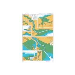British Admiralty Nautical Chart 2021 Harbours and Anchorages in the West Solent Area