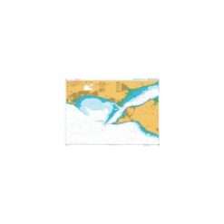 British Admiralty Nautical Chart 2035 Western Approaches to The Solent
