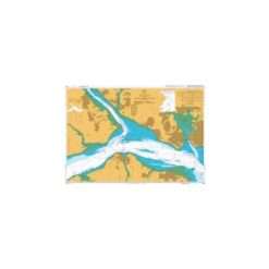 British Admiralty Nautical Chart 2036 The Solent and Southampton Water