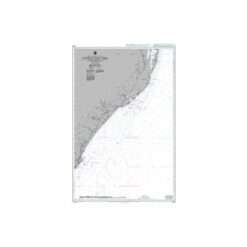 British Admiralty Nautical Chart 2088 Durban to Cape Vidal
