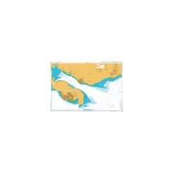 British Admiralty Nautical Chart 2099 Tawau and Approaches
