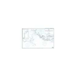 British Admiralty Nautical Chart 2102 Lakahia Bay to Cape Van Den Bosch