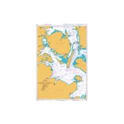 British Admiralty Nautical Chart 2106 Storebaelt and Lillebaelt to Fehmarn Belt