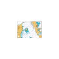 British Admiralty Nautical Chart 2107 Kattegat Northern Part
