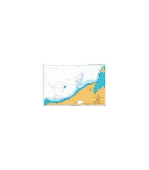 British Admiralty Nautical Chart 2109 Tanjung Baram to Labuan
