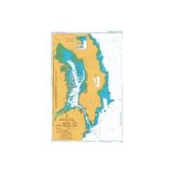 British Admiralty Nautical Chart 2156 Strangford Lough