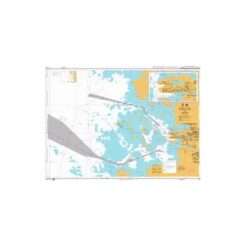 British Admiralty Nautical Chart 2167 Approaches to Rauma