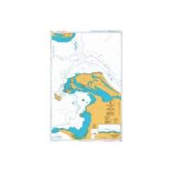British Admiralty Nautical Chart 2197 Palk Strait and Palk Bay (Eastern Part)
