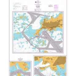 British Admiralty Nautical Chart 2206 Hanko (Hango)