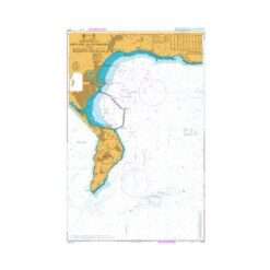 British Admiralty Nautical Chart 2255 Approaches to Portland and Weymouth