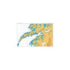 British Admiralty Nautical Chart 2327 Vaeroya to Litloya including Vestfjorden to Narvik