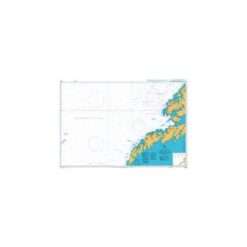 British Admiralty Nautical Chart 2328 Lofoten to Vesteralen