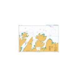 British Admiralty Nautical Chart 2330 Nordkapp to Makkaur