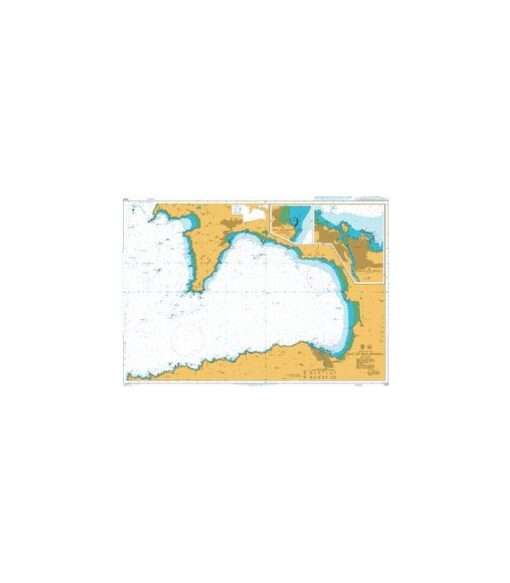 British Admiralty Nautical Chart 2349 Baie de Douarnenez
