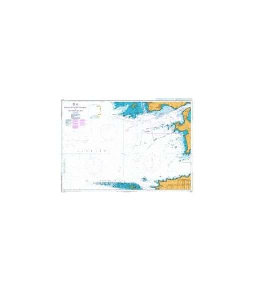 British Admiralty Nautical Chart 2350 Pointe de Saint-Mathieu to Chaussée de Sein