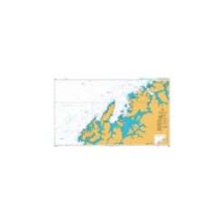 British Admiralty Nautical Chart 2366 Litloya to Hekkingen