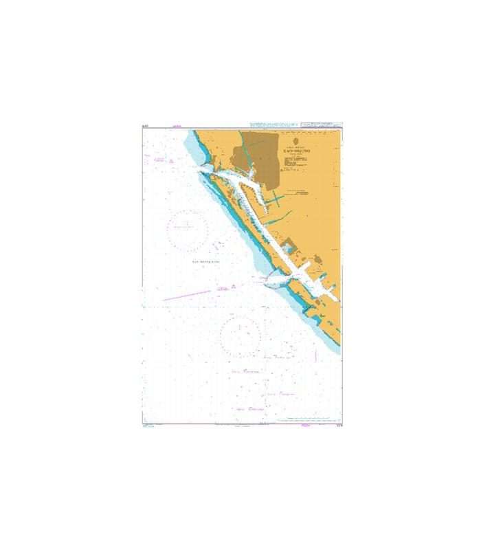 British Admiralty Nautical Chart 2376 Kao-hsiung