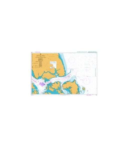 British Admiralty Nautical Chart 2403 Singapore Strait and Eastern Approaches