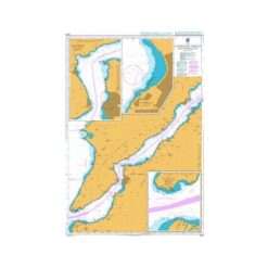 British Admiralty Nautical Chart 2429 Canakkale Bogazi (The Dardanelles)