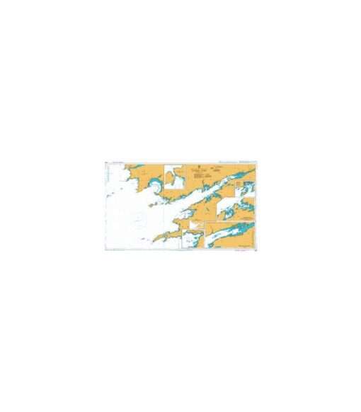 British Admiralty Nautical Chart 2497 Golfo de Nicoya