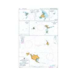British Admiralty Nautical Chart 2524 Islands off the North West Coast of Scotland
