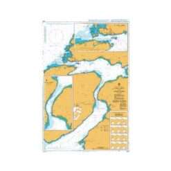 British Admiralty Nautical Chart 2540 Loch Alsh and Approaches
